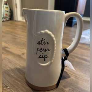 NWT Rae Dunn pitcher